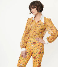 Load image into Gallery viewer, Mustard Mushroom Top
