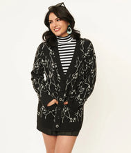 Load image into Gallery viewer, Black Cat Coven Cardigan