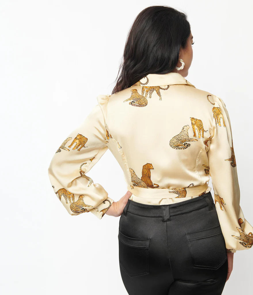 Cheetah Cat Print Bodysuit