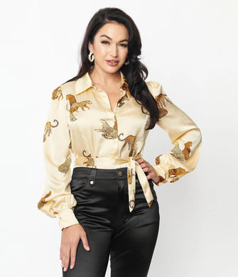 Cheetah Cat Print Bodysuit
