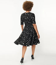 Load image into Gallery viewer, Galaxy Print Delores Swing Dress