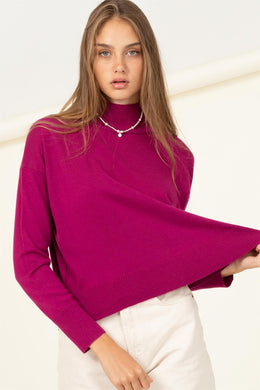 High Neck Sweater