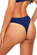 Mid-Waist Seamless Thong