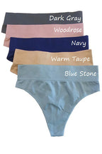 Mid-Waist Seamless Thong