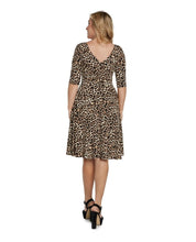 Load image into Gallery viewer, Retro Leopard Print Dress
