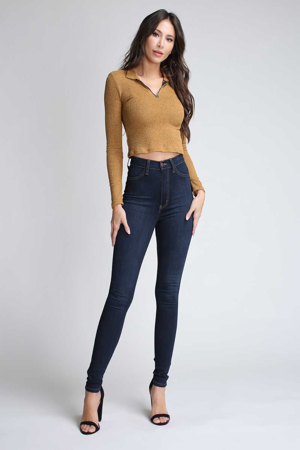 Dark Wash Super Skinny Denim