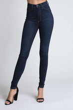 Load image into Gallery viewer, Dark Wash Super Skinny Denim