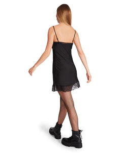 Black VEERA Slip Dress