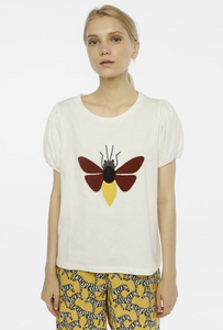 Moth Insect Print T Shirt