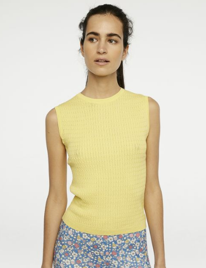 Fine Knit Sleeveless Top