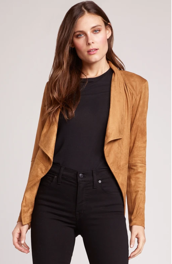 Bb dakota wade faux suede jacket clearance