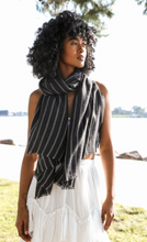 Load image into Gallery viewer, Pencil Stripe Scarf