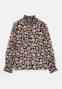 Black Daisy Top