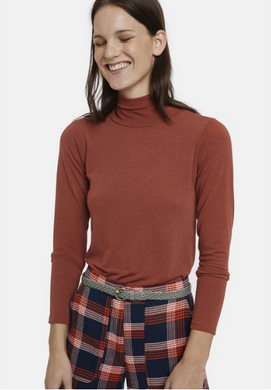 Top in brown