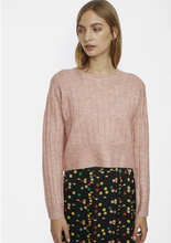 Load image into Gallery viewer, Baby Pink Ribbed Sweater
