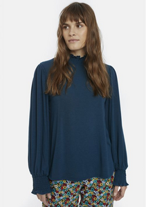 Smocked Detail Top