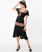 Load image into Gallery viewer, 1920s  Flapper Day Dress