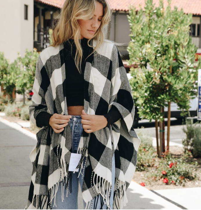 Plaid Wrap