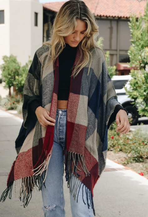 Plaid Wrap
