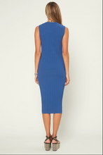 Load image into Gallery viewer, Ocean Blue Knit Dress