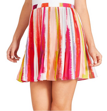 Load image into Gallery viewer, Painted Pleat Mini Skirt