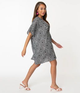 Diamond Print Caftan