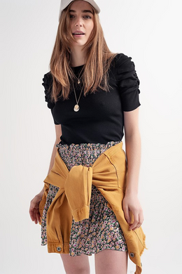 Balloon Sleeve Top