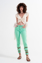Load image into Gallery viewer, Mint High Waist Skinny Jeans