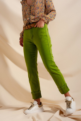 Avocado Green Jeans
