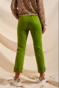 Avocado Green Jeans