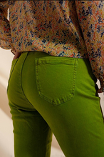 Load image into Gallery viewer, Avocado Green Jeans