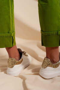 Avocado Green Jeans