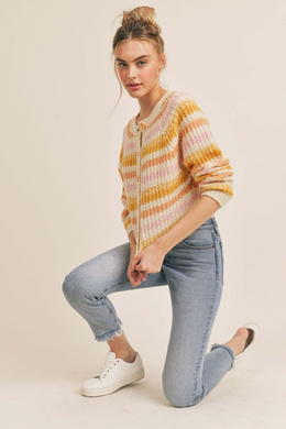 Button Down Sunset Cardigan
