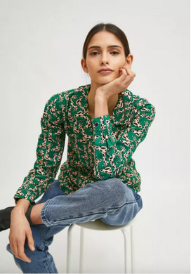 Green Giraffe Top
