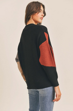 Load image into Gallery viewer, Colorblock Cardigan