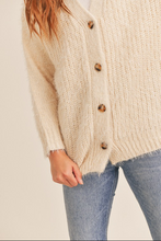 Load image into Gallery viewer, Mohair Texture Cardigan