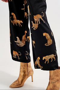 Tiger Print Pants