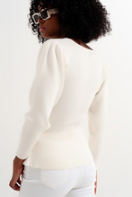 Load image into Gallery viewer, Chevron Detail Jumper
