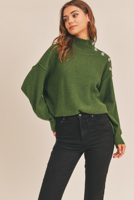 Moss Green Sweater
