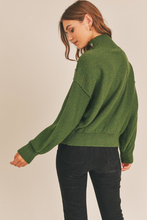 Load image into Gallery viewer, Moss Green Sweater