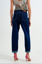 Load image into Gallery viewer, Pleat Front Relaxed Jeans