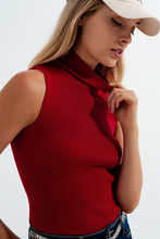 Load image into Gallery viewer, Knit High Neck Top