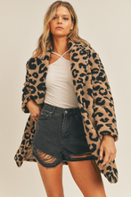 Load image into Gallery viewer, Leopard Teddy Coat