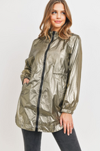 Load image into Gallery viewer, Metallic Windbreaker