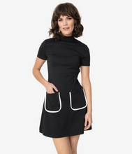 Load image into Gallery viewer, Mock Neck Wave Maker Dress