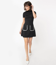 Load image into Gallery viewer, Mock Neck Wave Maker Dress