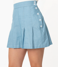 Load image into Gallery viewer, Chambray Joyce Shorts