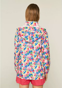 Bright Flower Rain Jacket