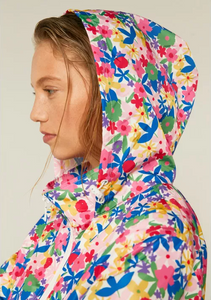 Bright Flower Rain Jacket