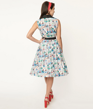 Load image into Gallery viewer, Popeye x Unique Vintage Classic Comic Print Swing Dress